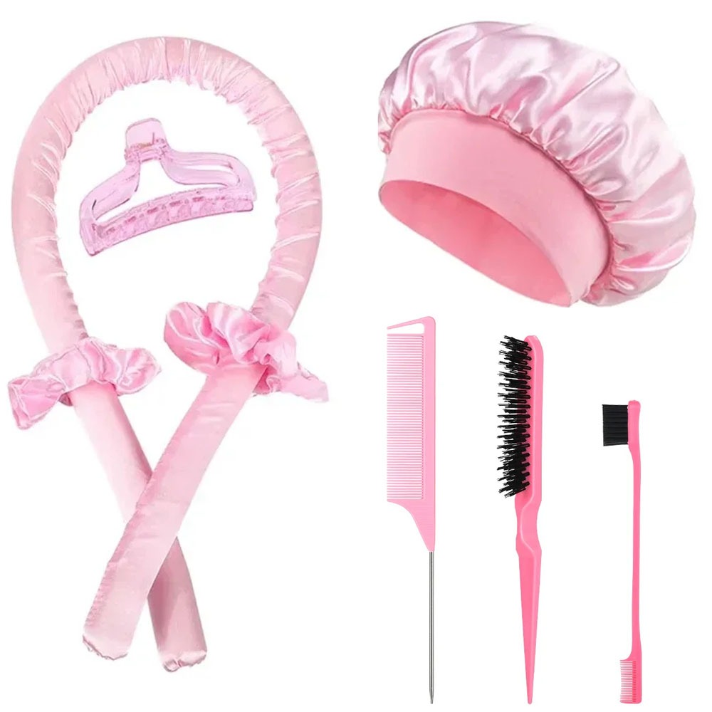 Brush Bristle Set - Set Alat Penata Rambut Tanpa Panas,
