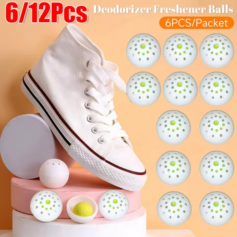 Shoe Deodorizer Ball - 1-12 Buah Bola Penyegar Pewangi untuk