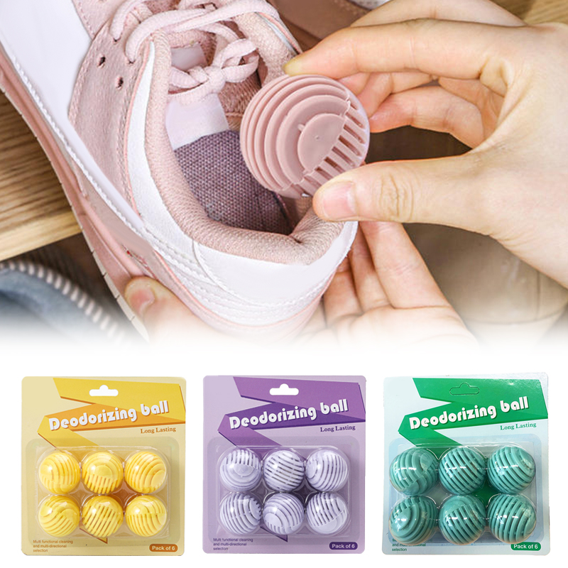 Shoe Deodorizer Ball - Bola Pengharum Aromatik Tahan Lama, Anti