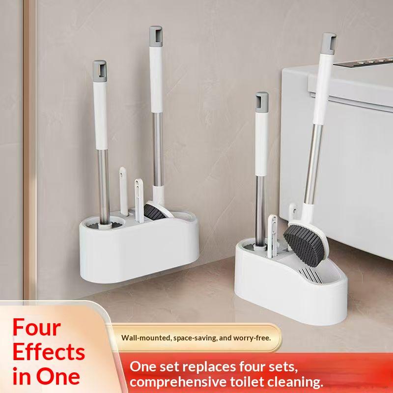 1 Buah/Set Set Sikat Toilet Mu - Brush Bristle Set ulasan dan harga